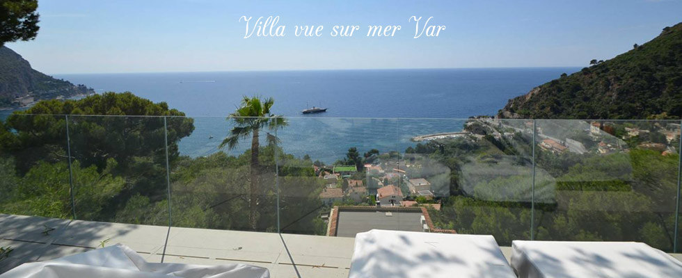 Villa vue mer var